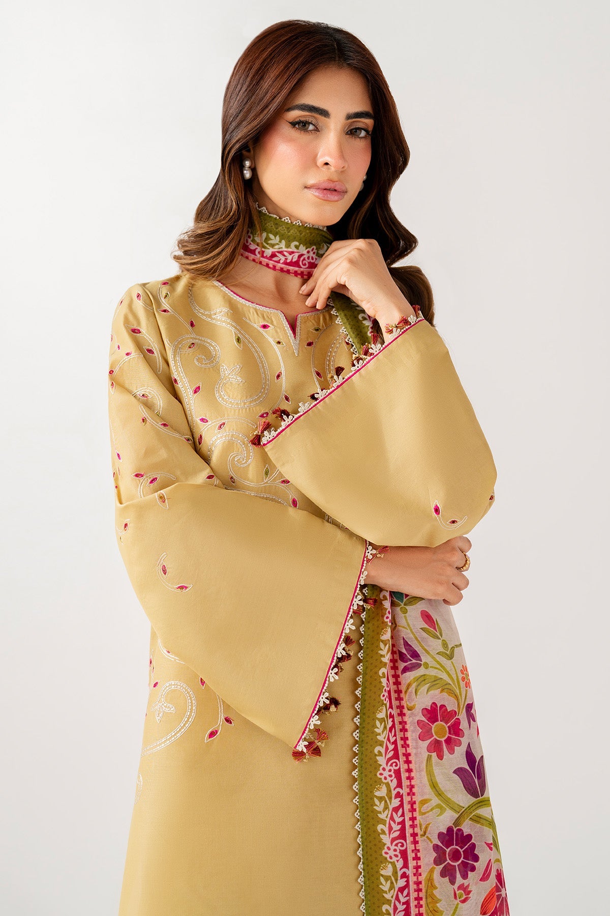 EMBROIDERED LAWN USE-9282