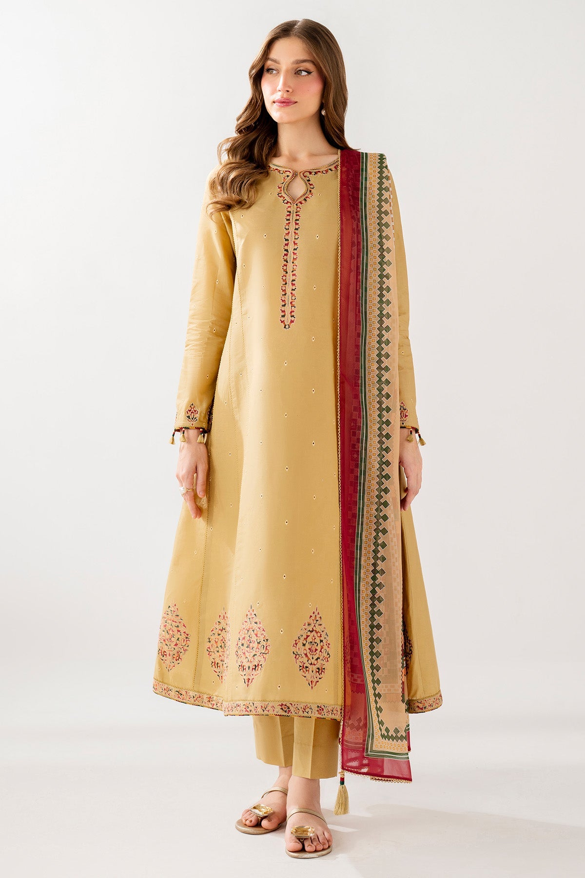 EMBROIDERED LAWN USE-9245