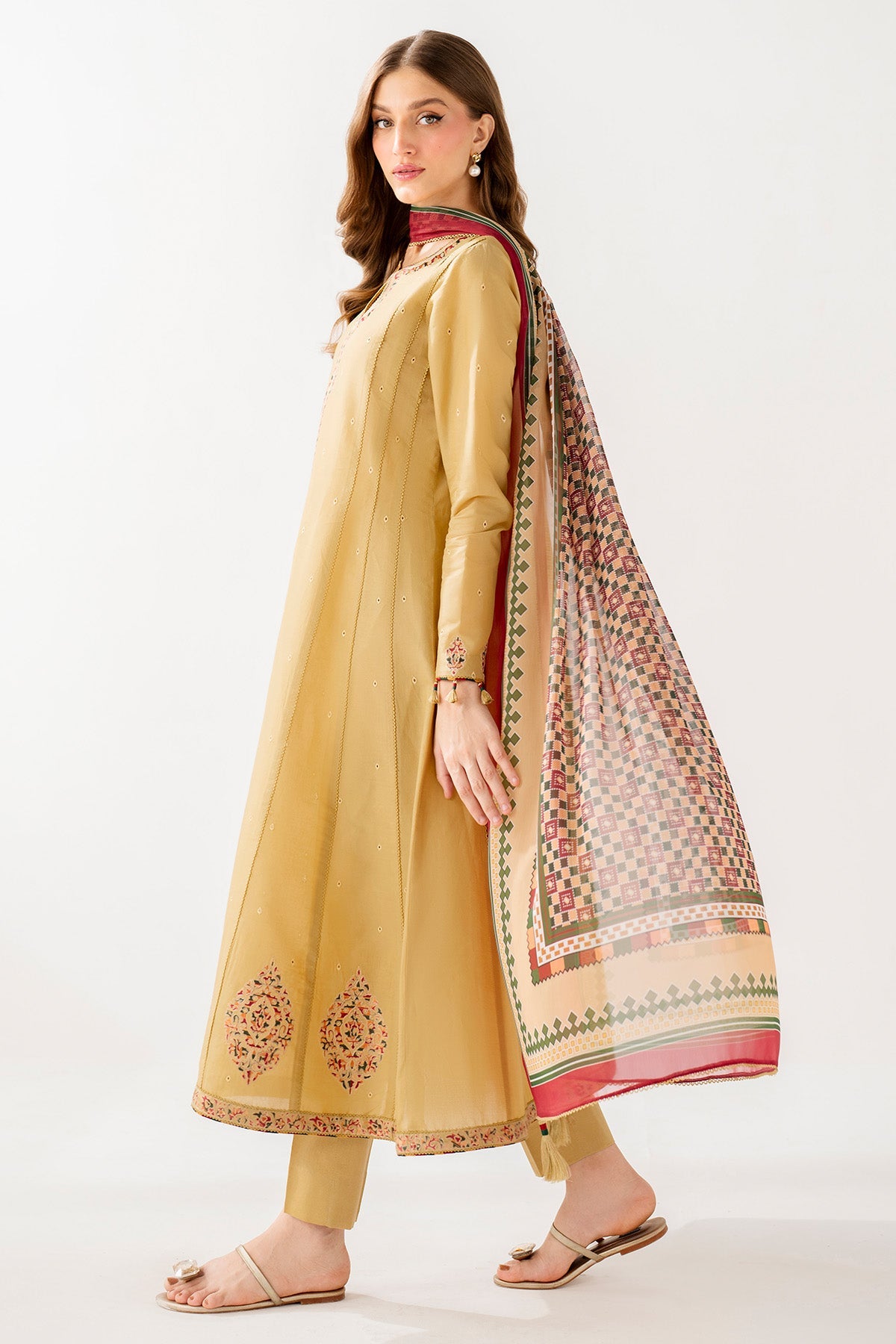 EMBROIDERED LAWN USE-9245