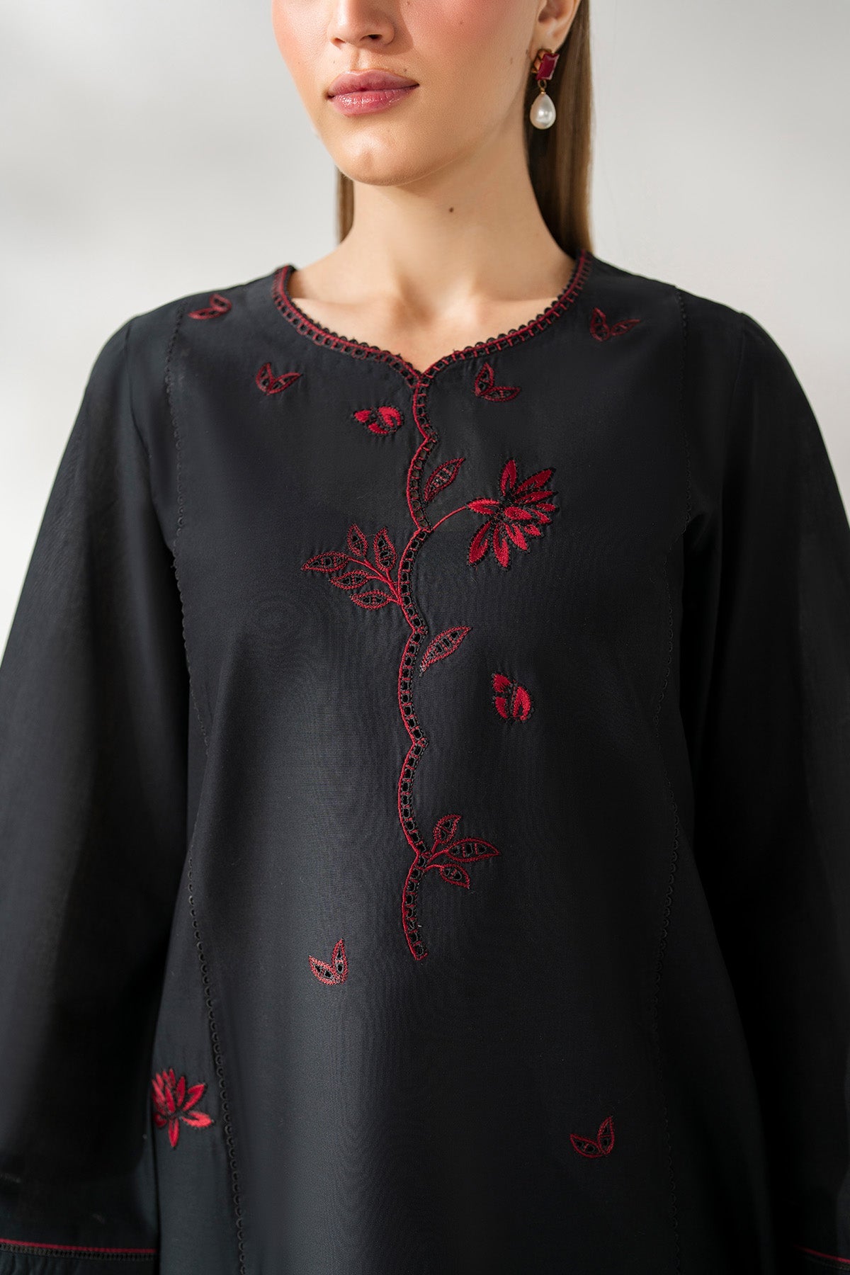 EMBROIDERED PREMIUM VISCOSE UW-0208