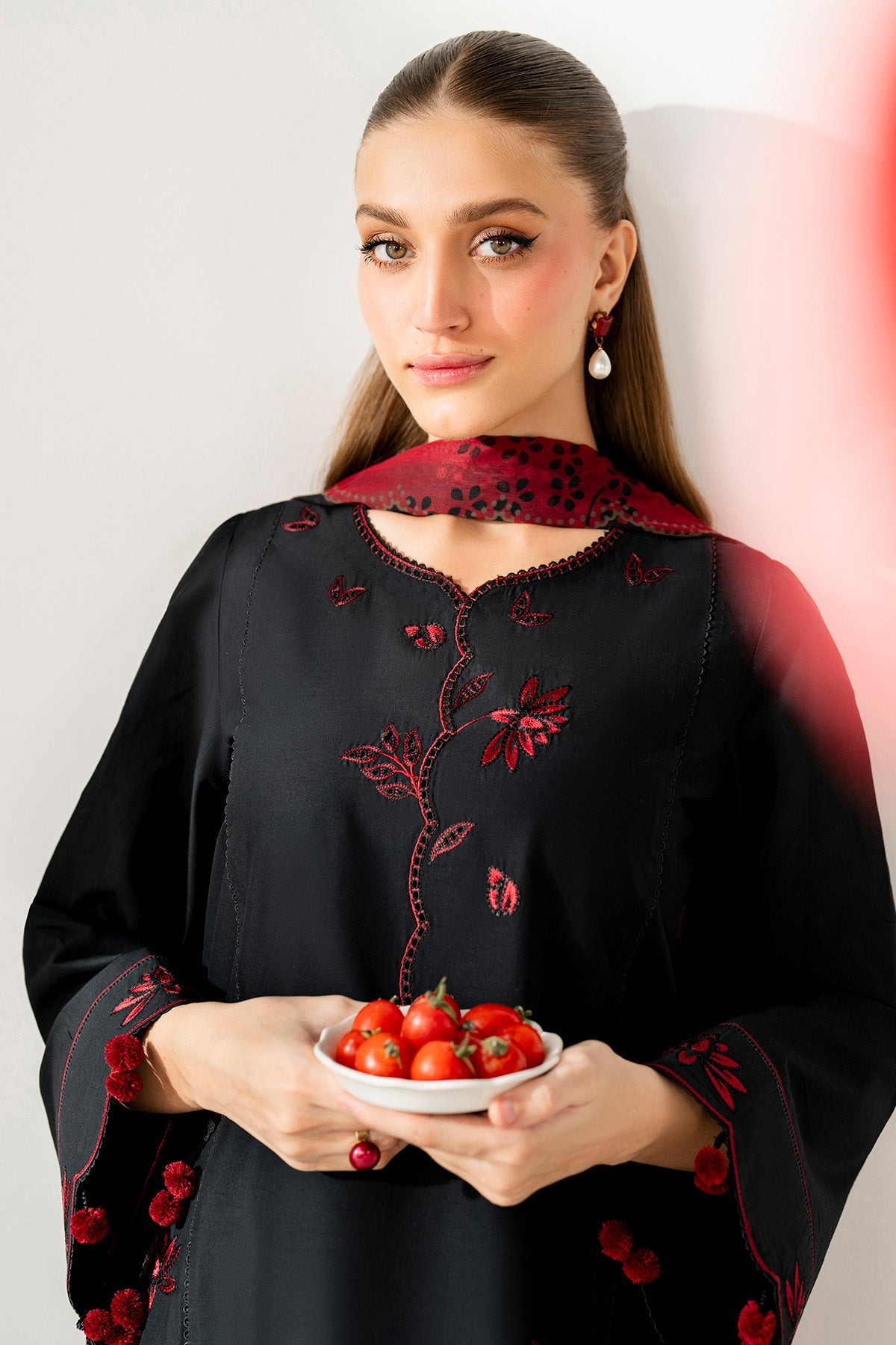 EMBROIDERED PREMIUM VISCOSE UW-0208