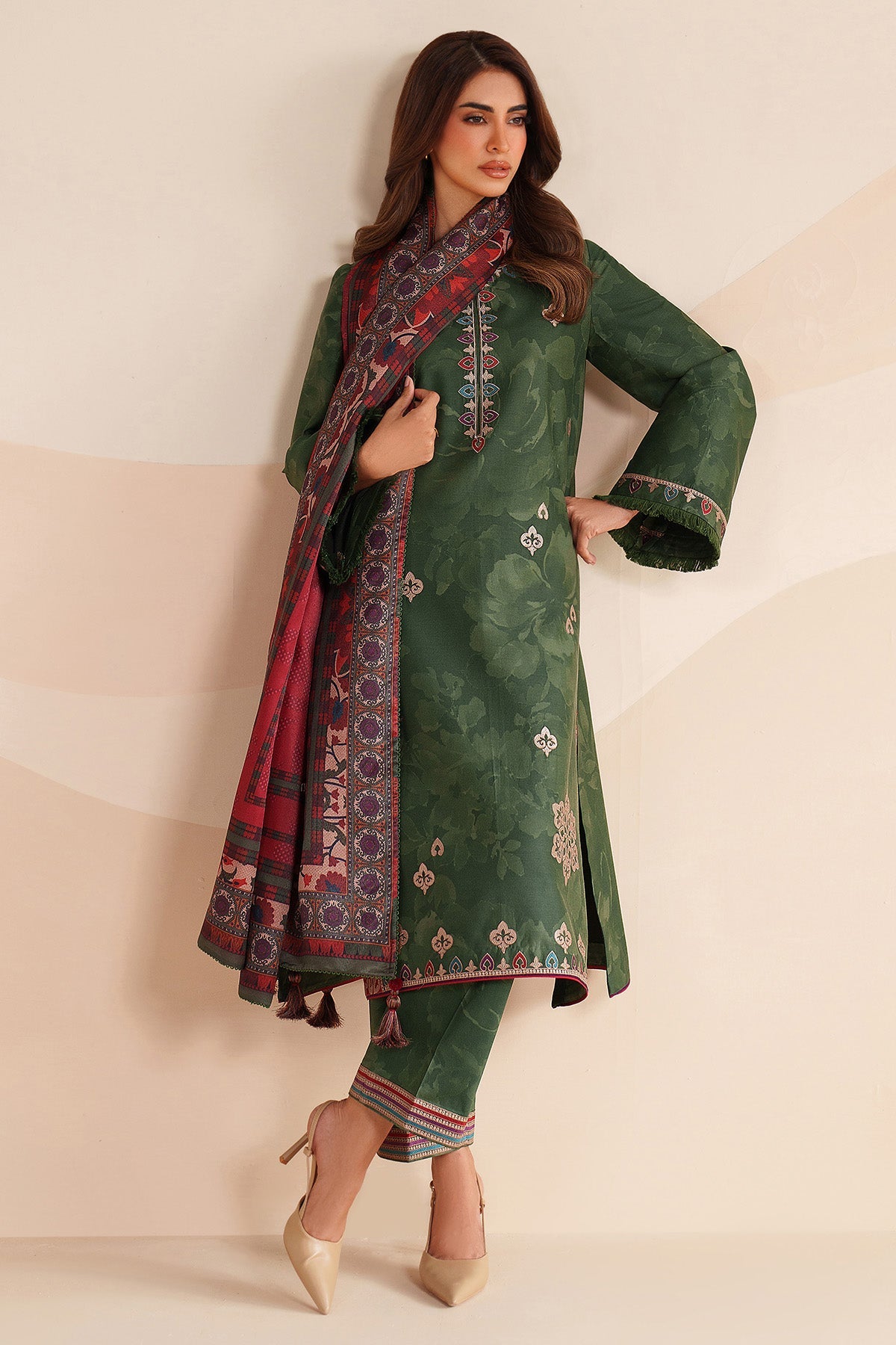 EMBROIDERED PREMIUM VISCOSE UW-0236