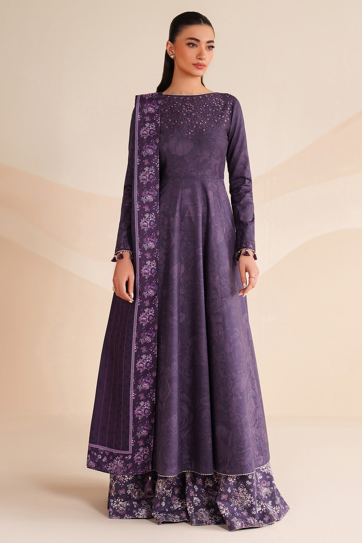 EMBROIDERED PREMIUM VISCOSE UW-0244
