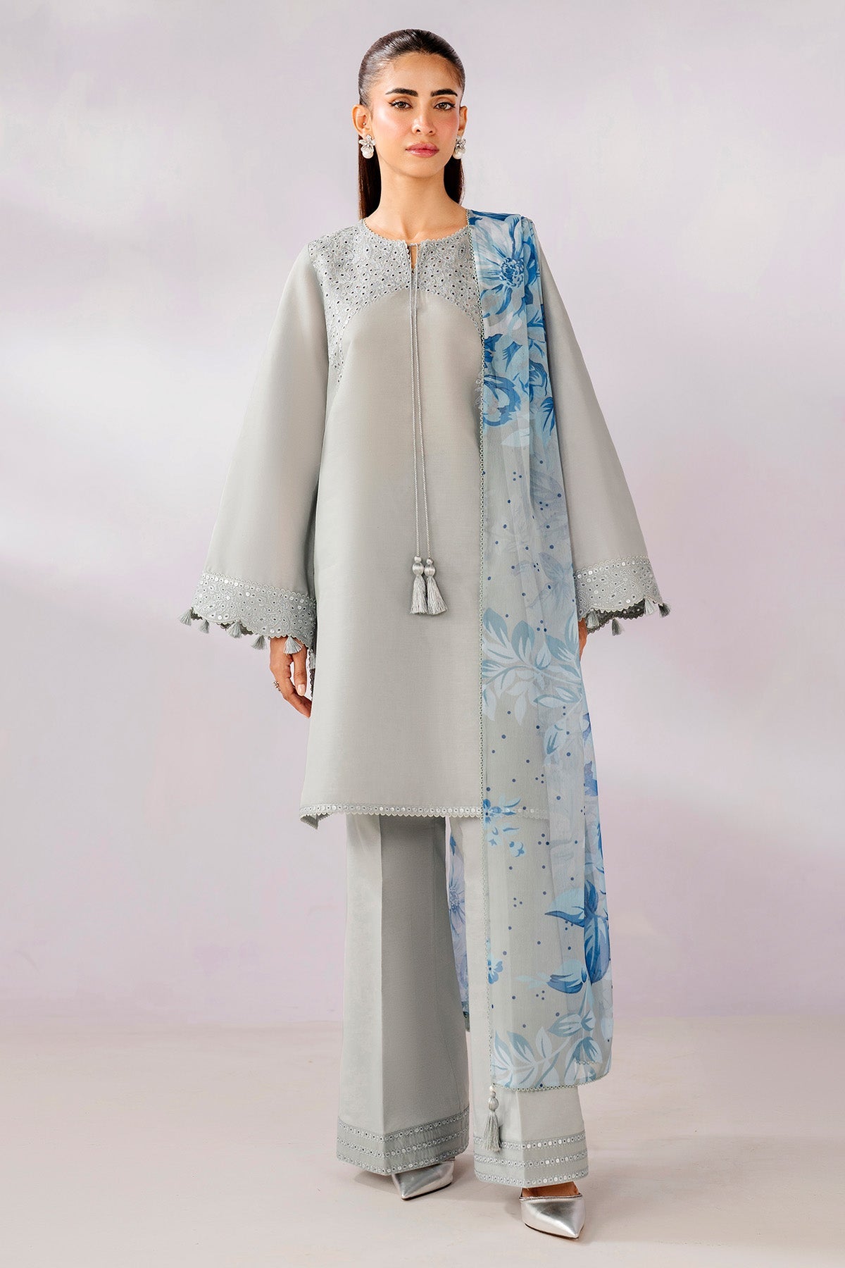 EMBROIDERED LAWN RTW-1295