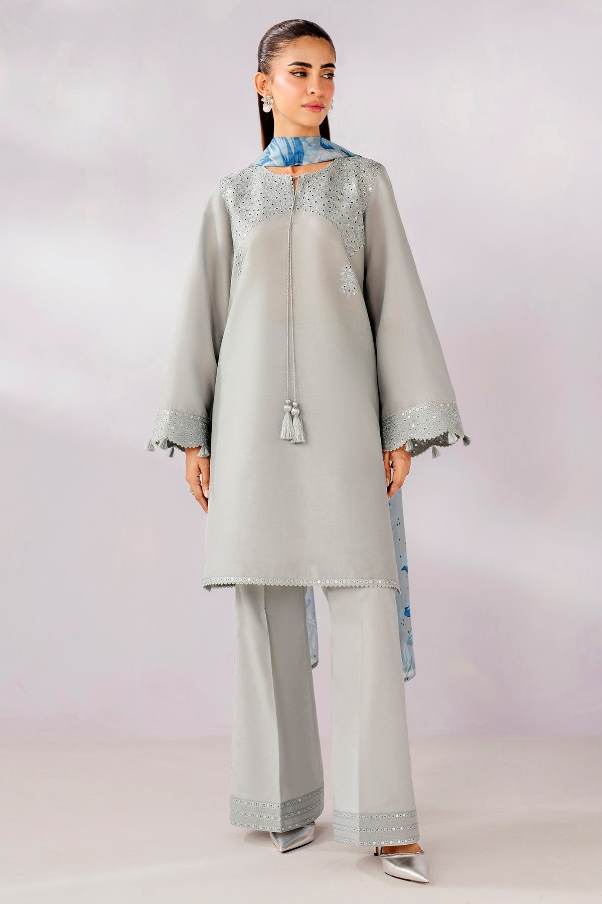 EMBROIDERED LAWN RTW-1295