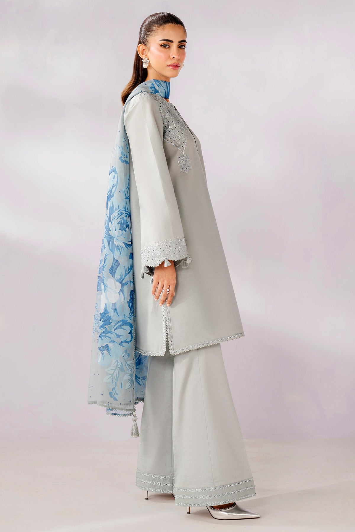 EMBROIDERED LAWN RTW-1295