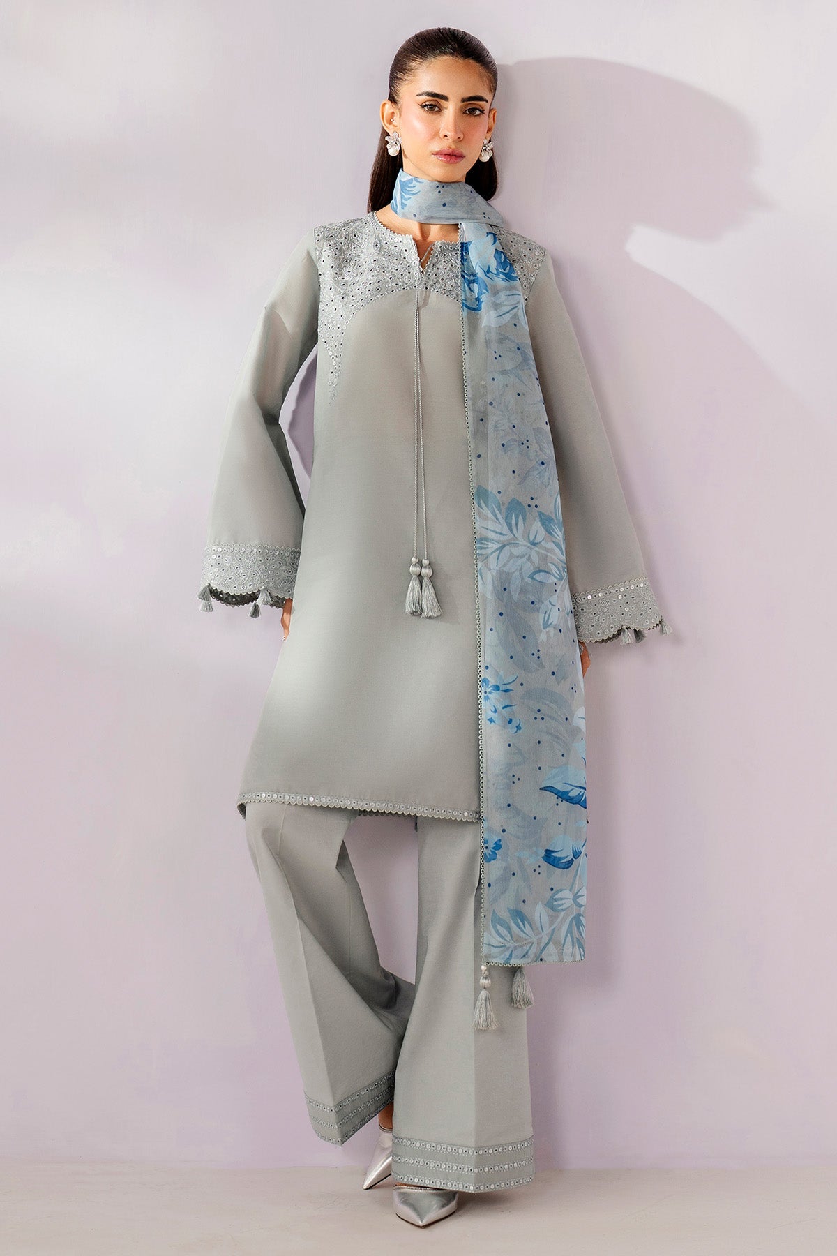 EMBROIDERED LAWN RTW-1295