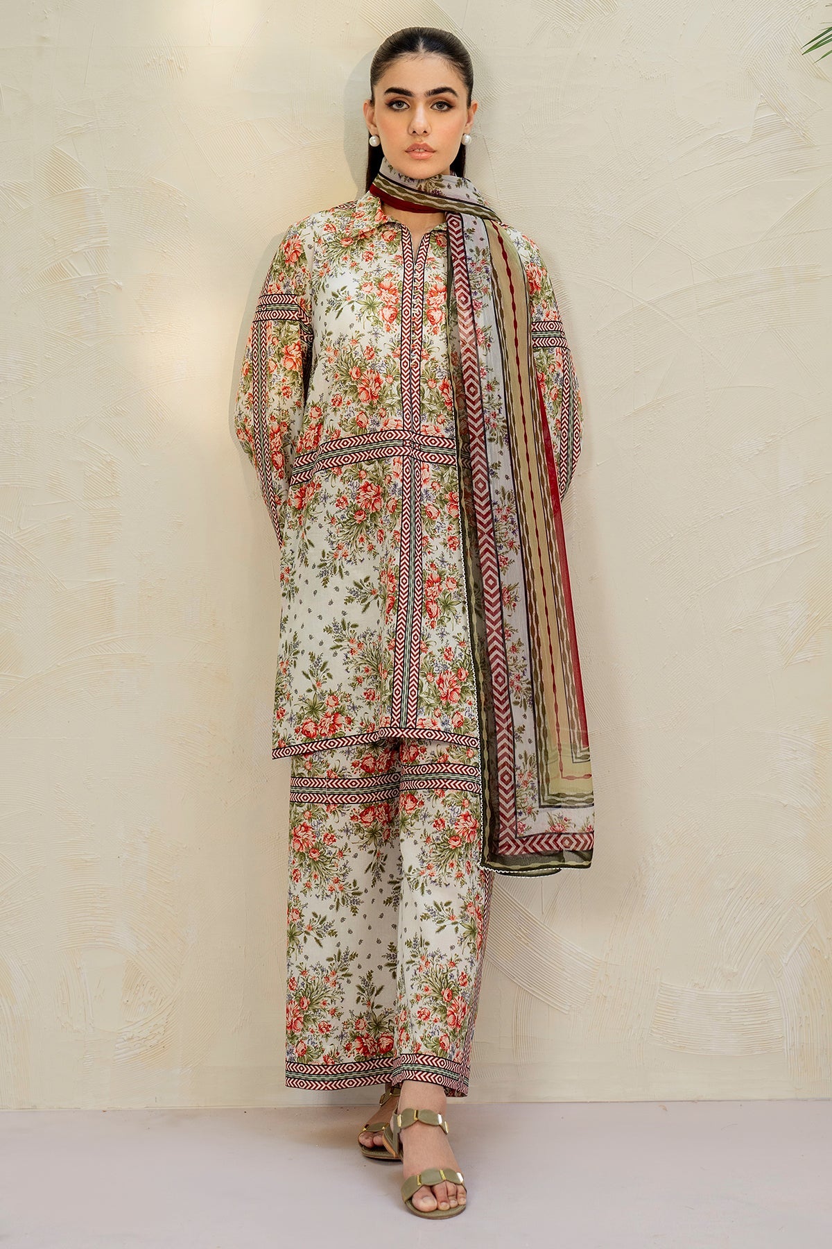 DIGITAL PRINTED LAWN RTW-1206