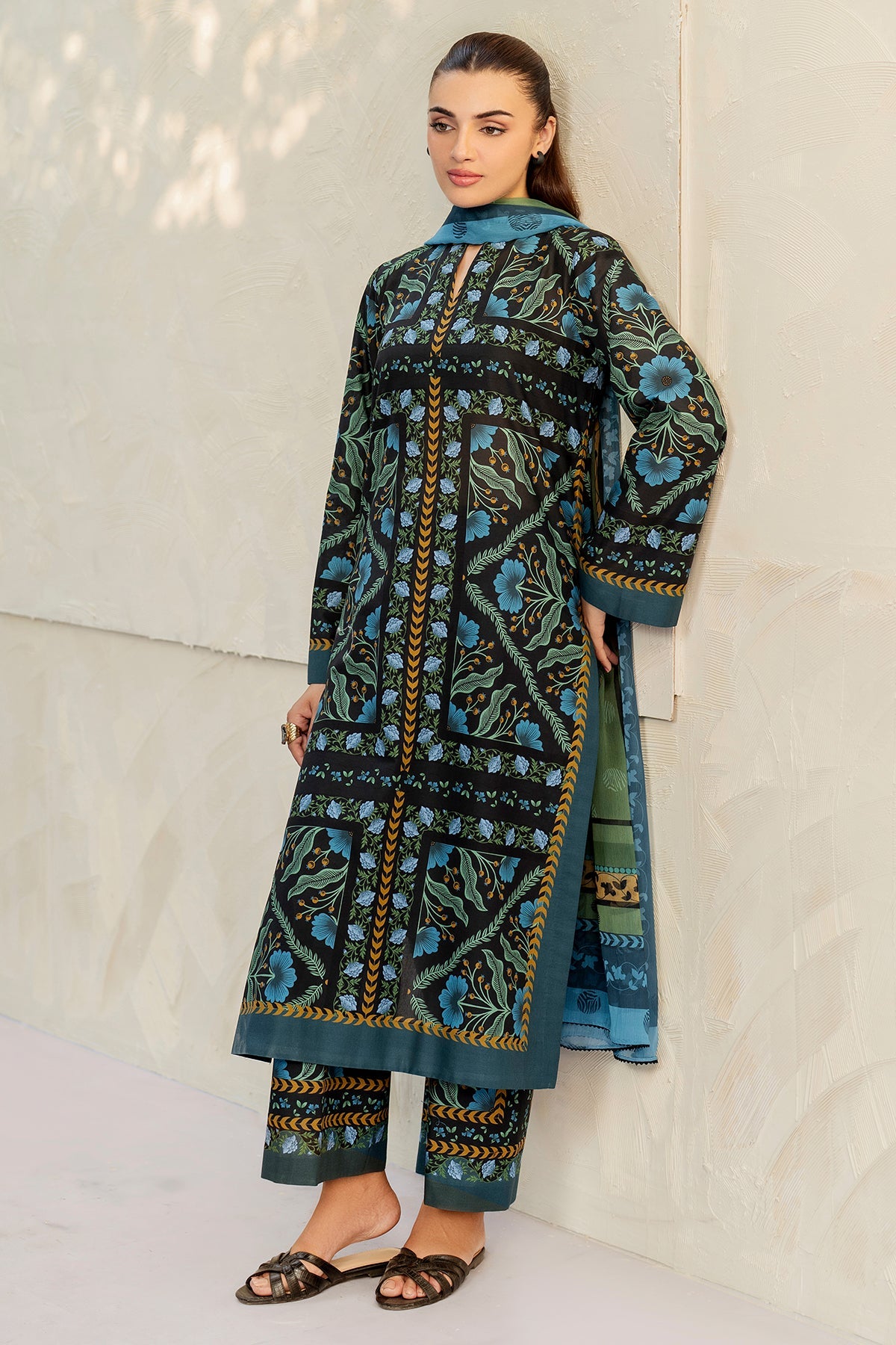 DIGITAL PRINTED LAWN USE-9201