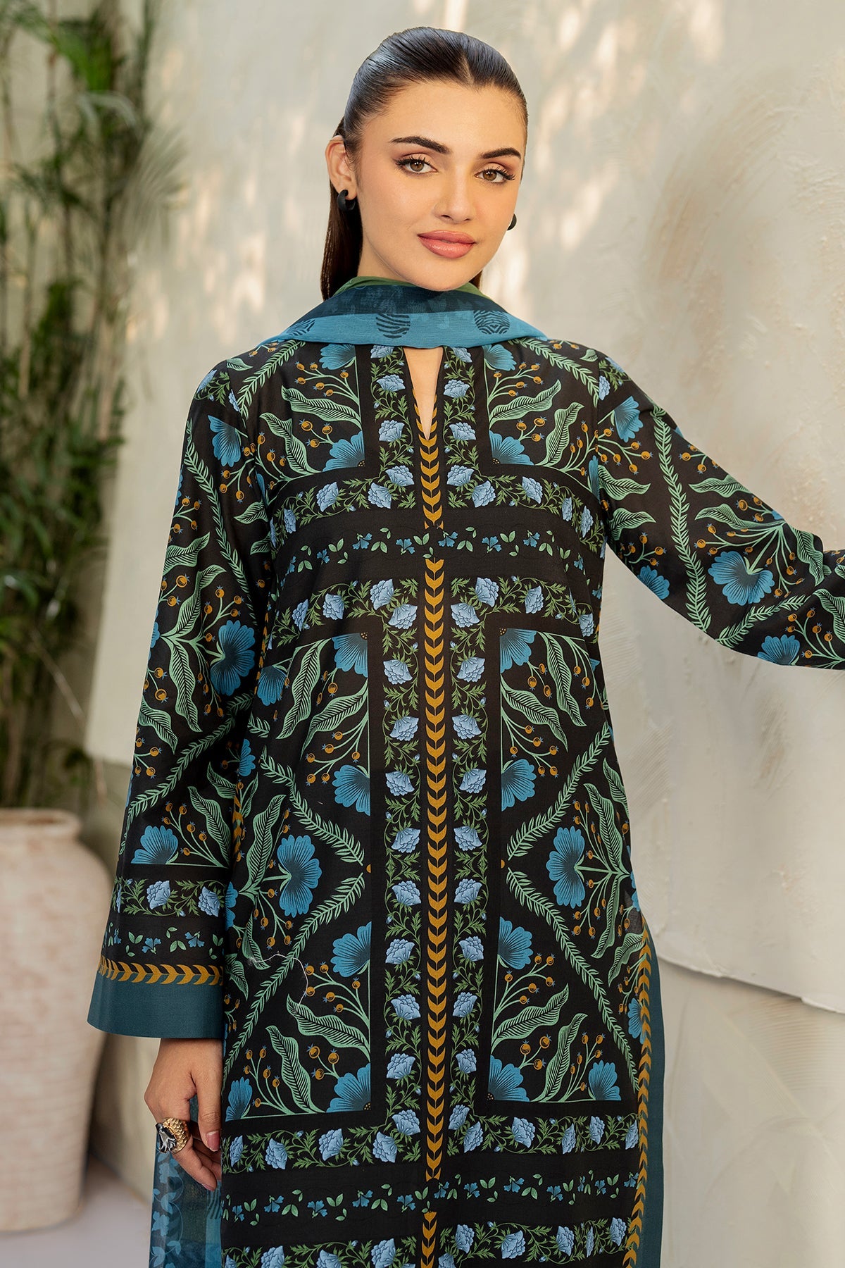 DIGITAL PRINTED LAWN RTW-1208