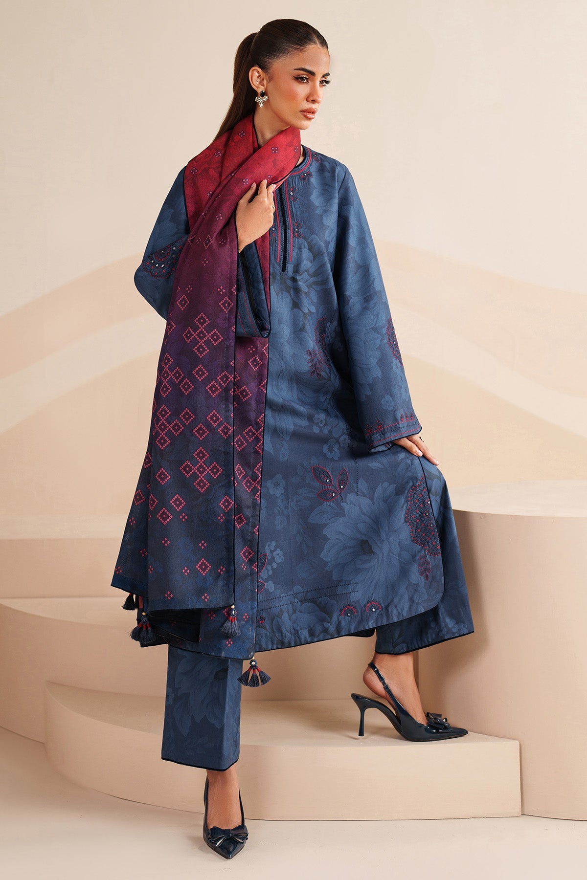 EMBROIDERED PREMIUM VISCOSE UW-0234