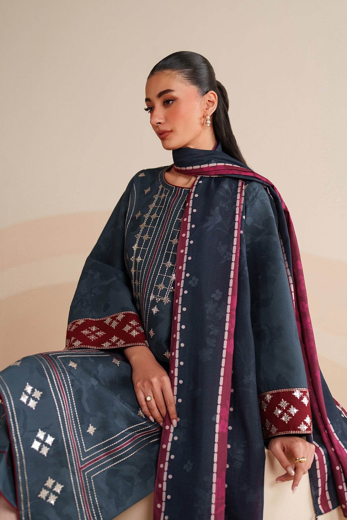 EMBROIDERED PREMIUM VISCOSE UW-0224