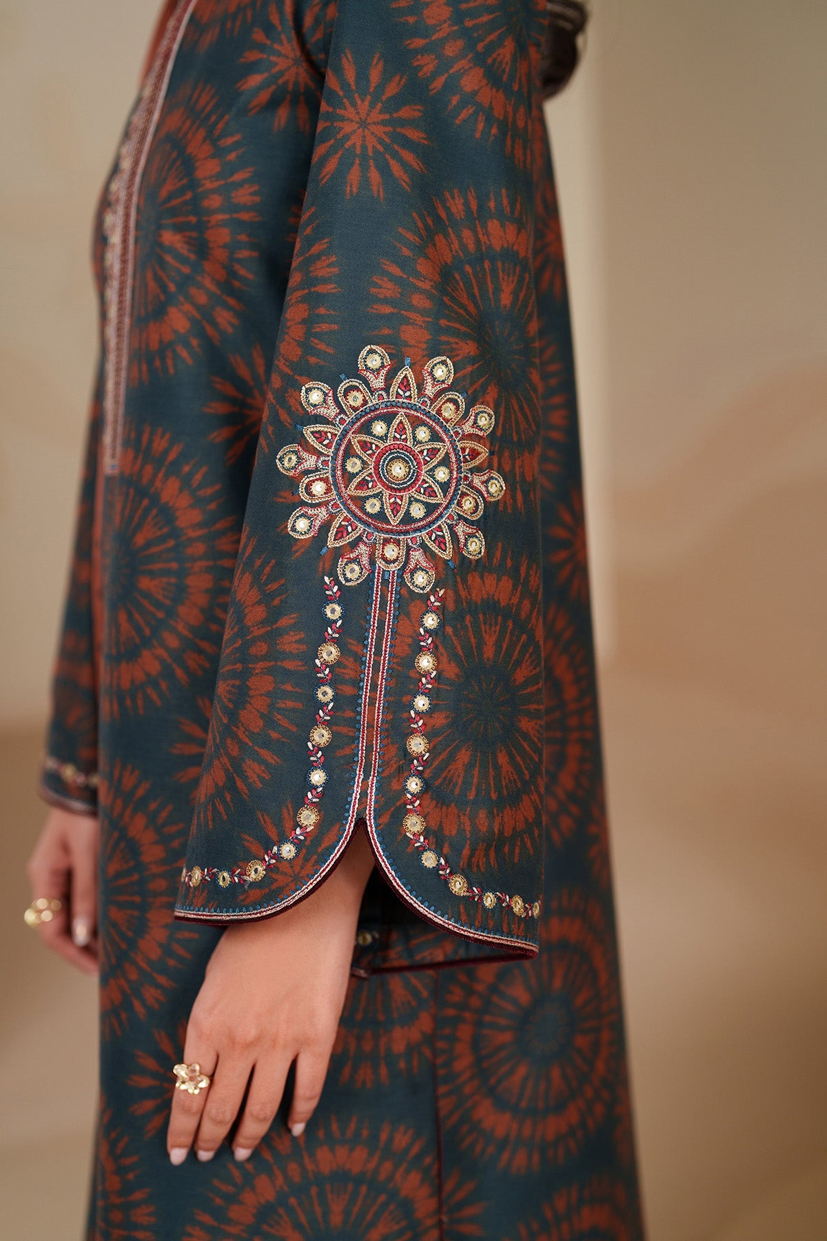 EMBROIDERED PREMIUM VISCOSE RTW-0238