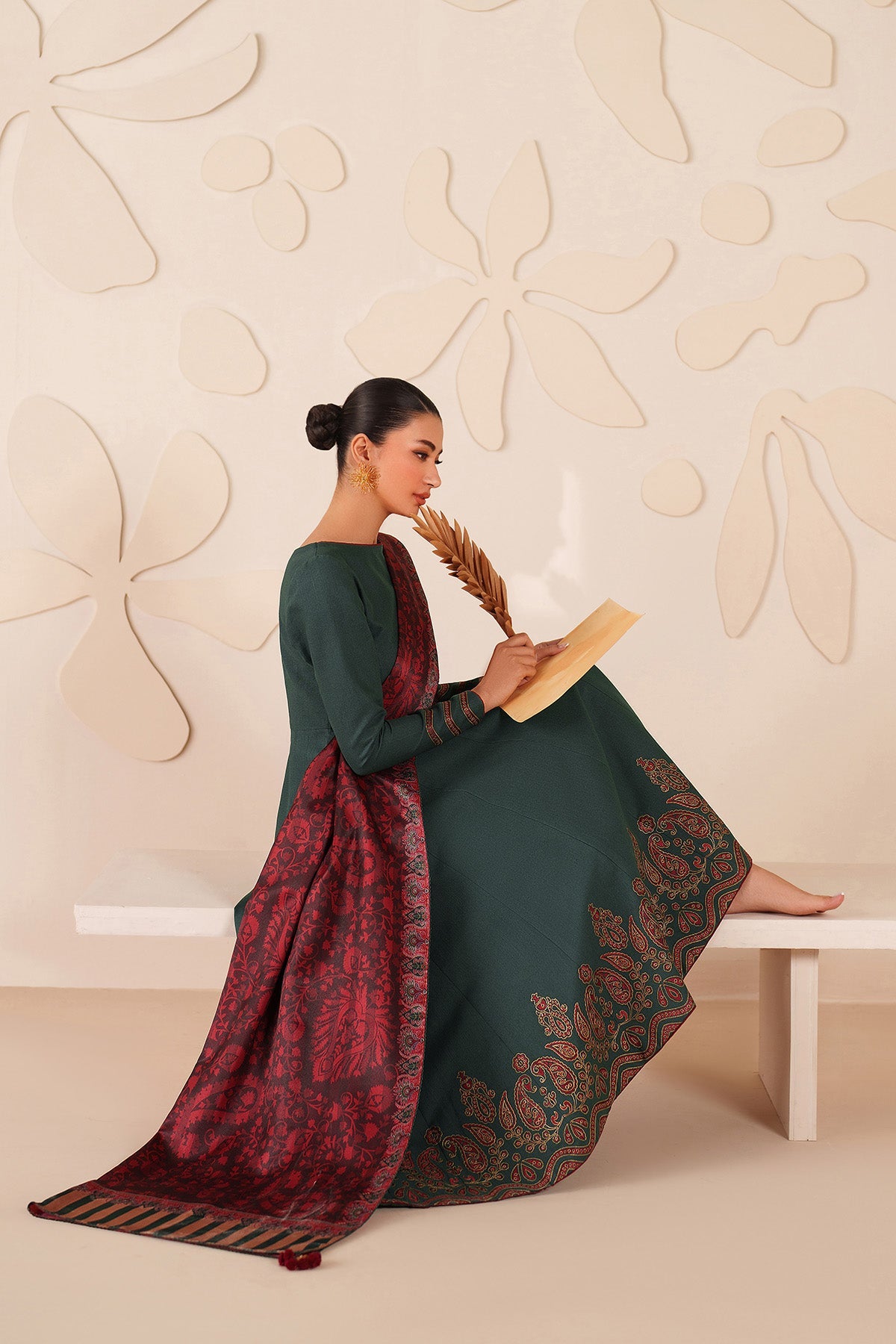 Embroidered Khaddar RTW-1273