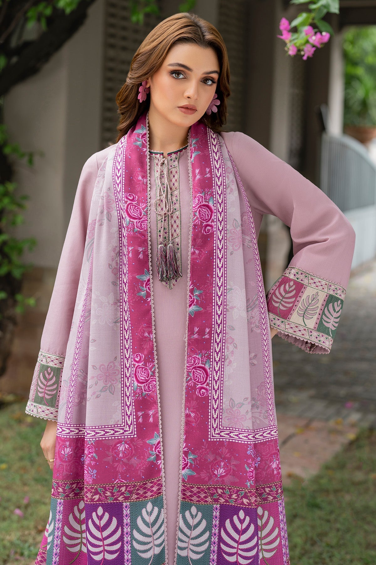 EMBROIDERED KHADDAR UW-0055