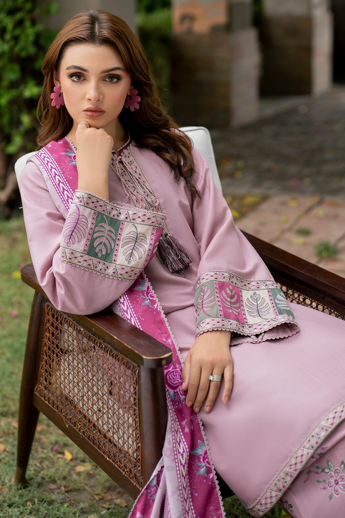 EMBROIDERED KHADDAR UW-0055