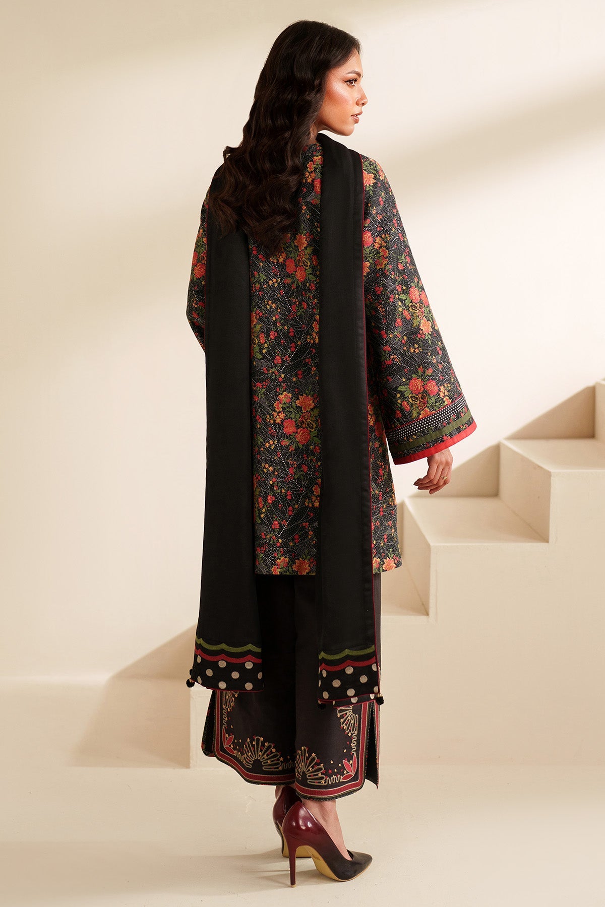 Embroidered Khaddar RTW-1272