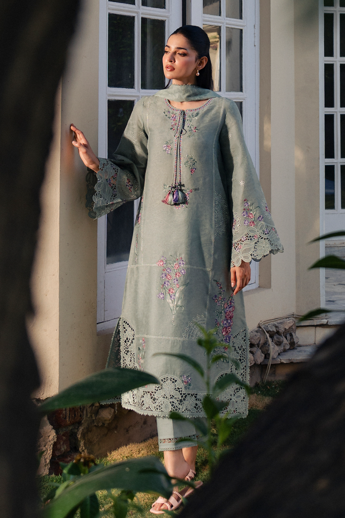 EMBROIDERED LAWN RTW-9366