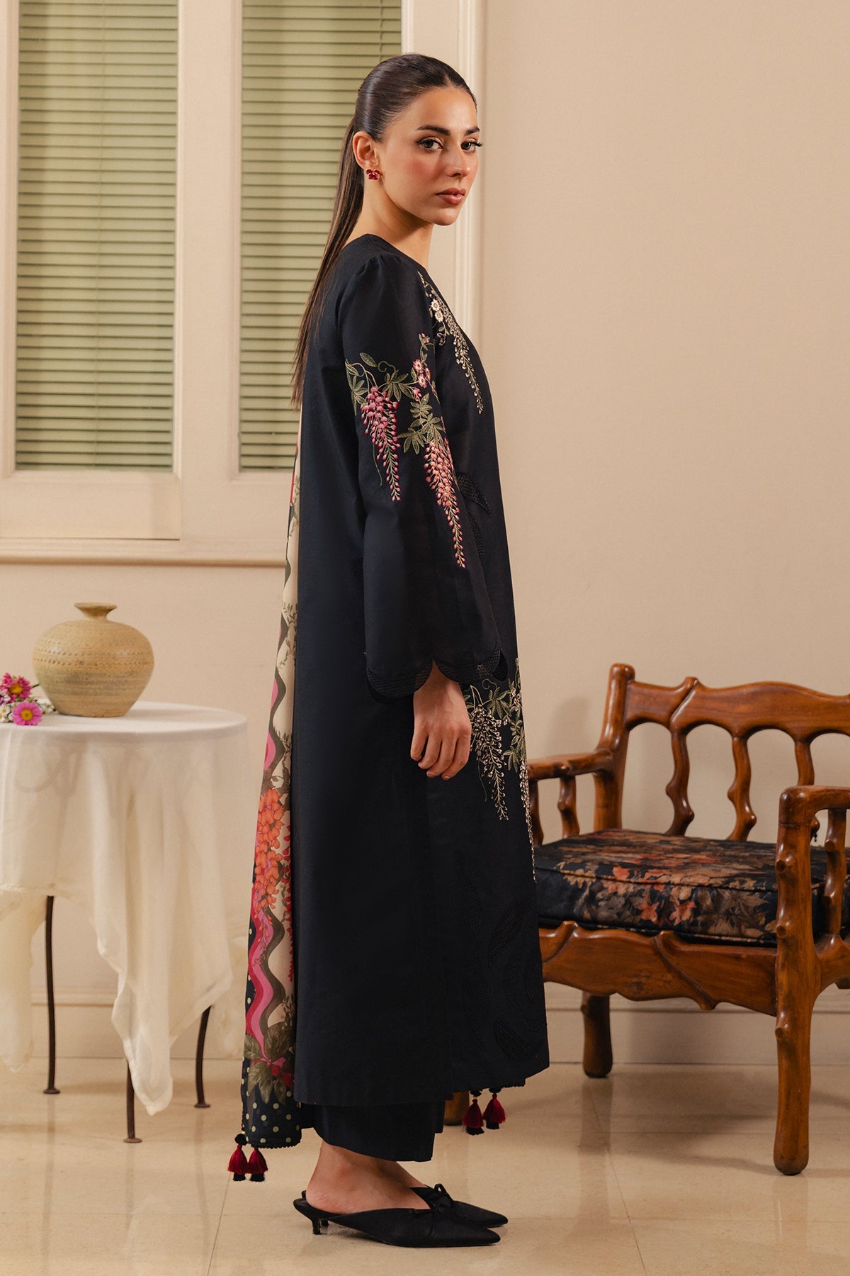 EMBROIDERED PREMIUM VISCOSE RTW-0250