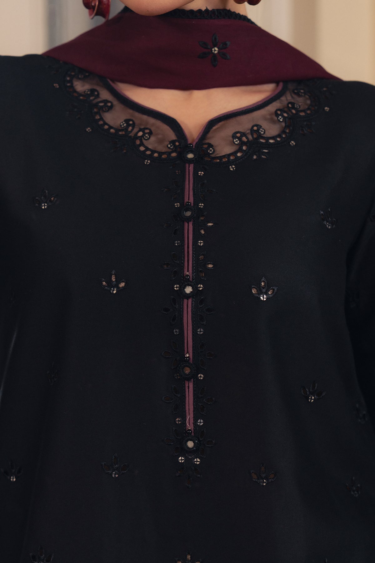 EMBROIDERED LAWN RTW-9342