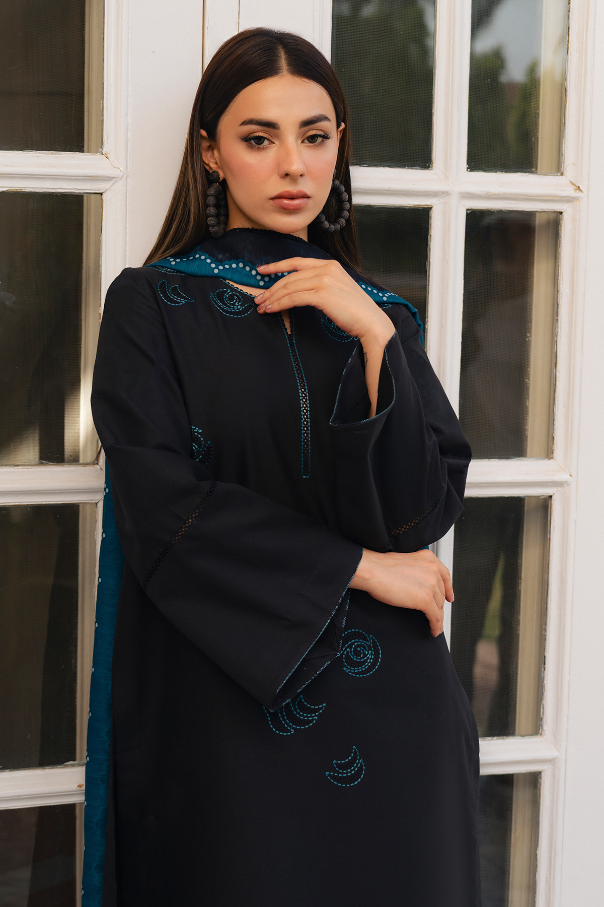 EMBROIDERED LAWN RTW-9367